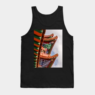 Po Lin Monastery, Lantau Island, Hong Kong Tank Top